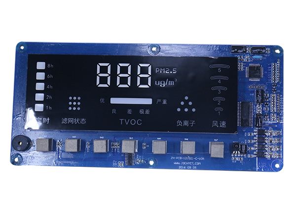 Control board of medical and military air purifier
